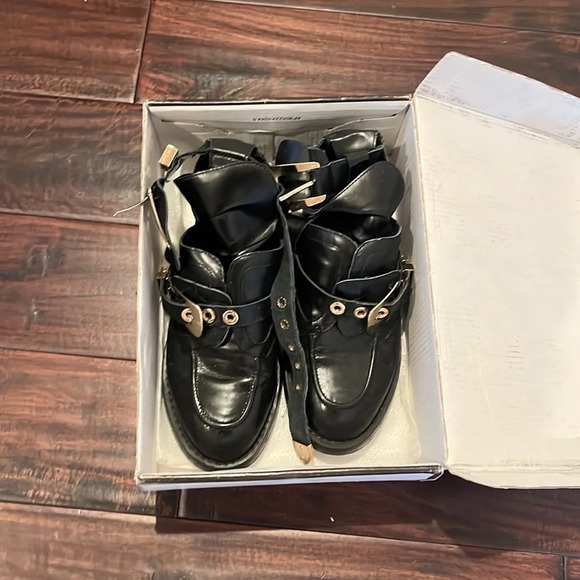 Jessica Buurman Black Gold double buckle boots size 38 - Picture 9 of 14